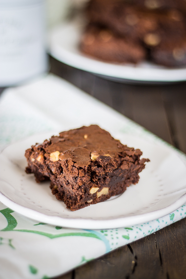 Receta de brownie americano