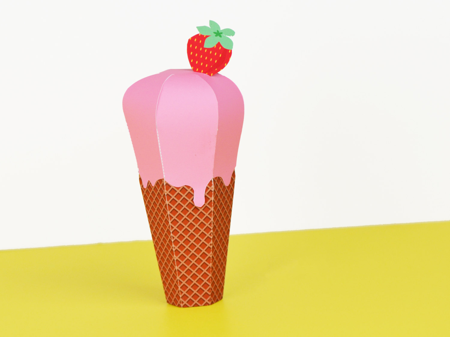 DIY Cajita de helado 2