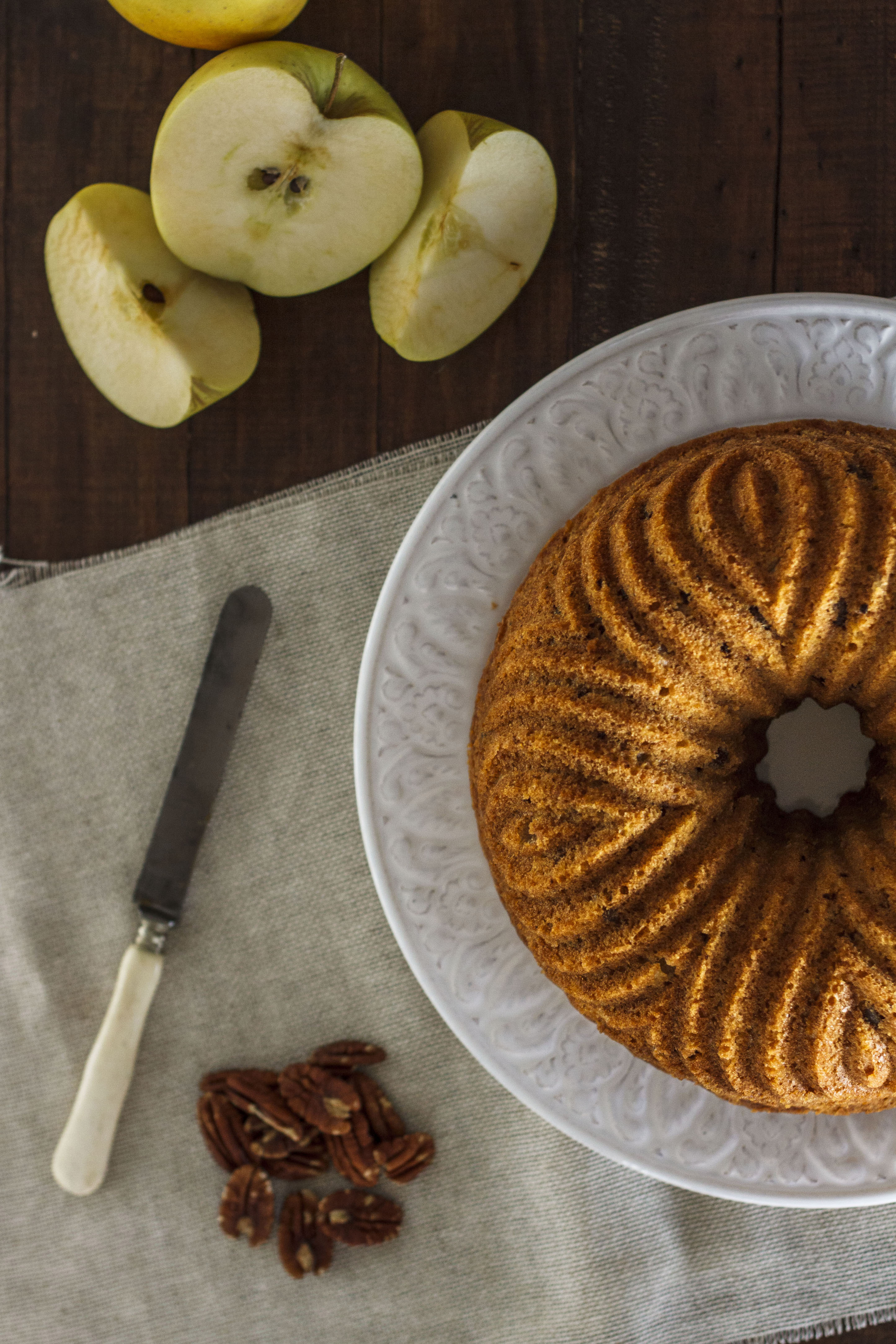 Bundt Cake de Manzana
