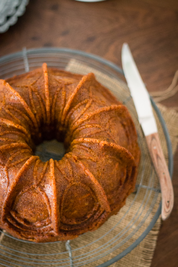 Bundt Cake de Zanahoria