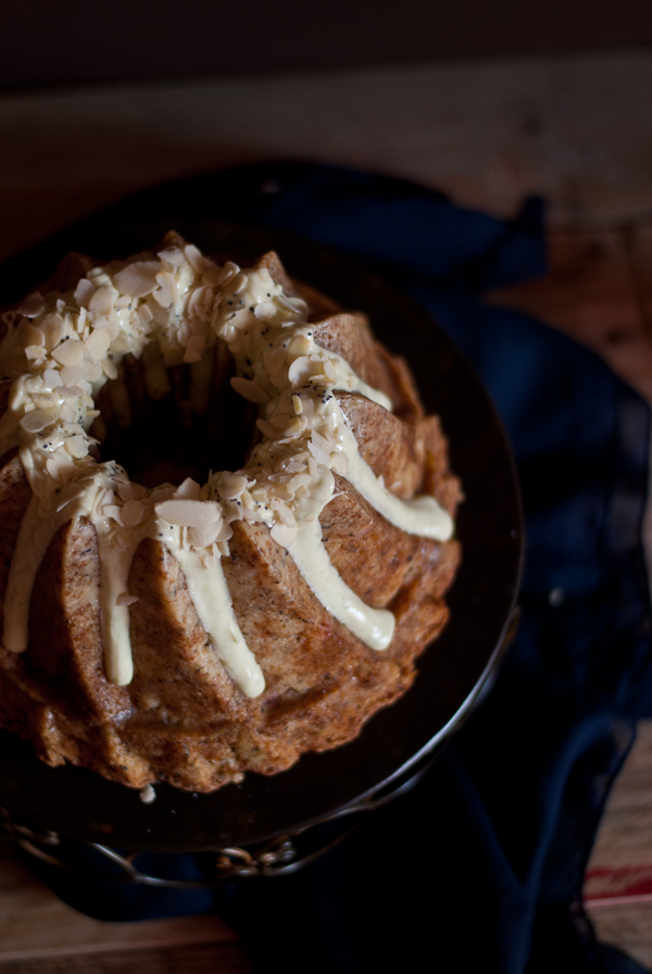 Bundt cake de te negro
